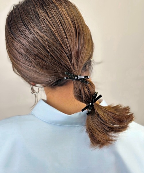 Heartdance（ハートダンス） ヘアクリップ グリッターリボンクリップ 2