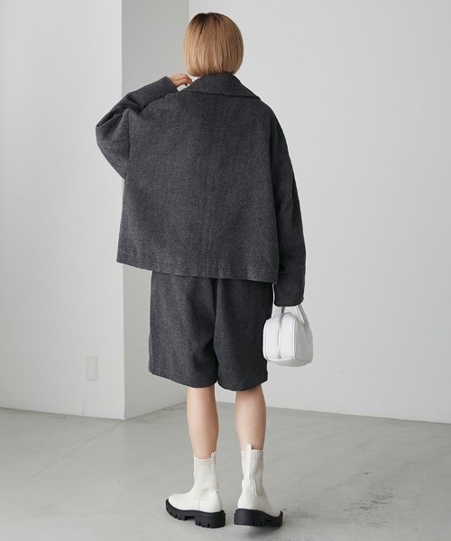 「forksy.」 ショートブーツ L ブラック レディース_画像8