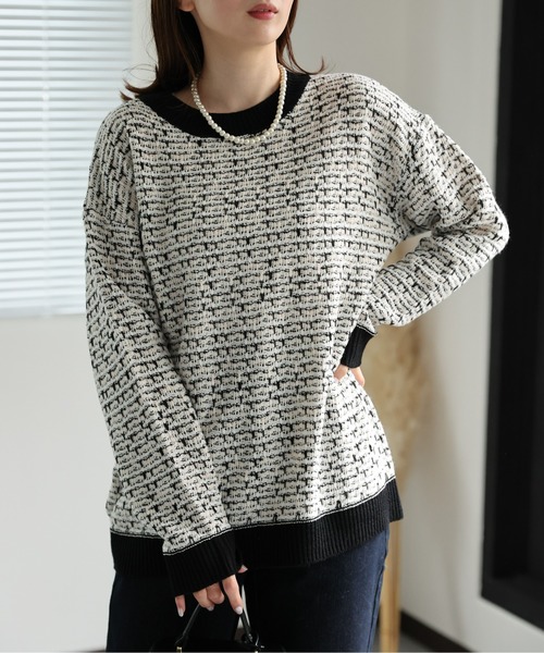 「sakishimatokyo」 長袖ニット FREE ブラック レディース_画像3