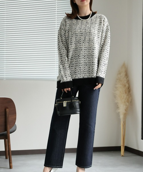 「sakishimatokyo」 長袖ニット FREE ブラック レディース_画像9