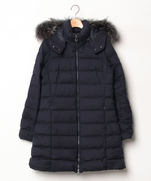 TATRAS（タトラス） ダウンコート 3 ネイビー×ホワイト レディース