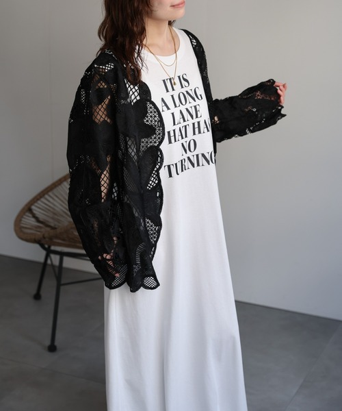 ap retro ワンピース ロゴプリントノースリTeeワンピース : ZOZOTOWN