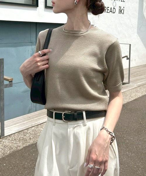 NOGLE サマーニット ニット セーター 「NOGLE/ノグル」サマーニット