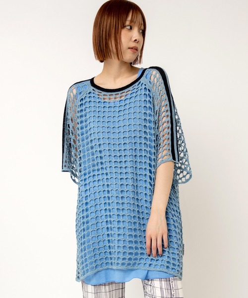 RNA（アールエヌエー） tシャツ 半袖 K2719 ラインメッシュプル