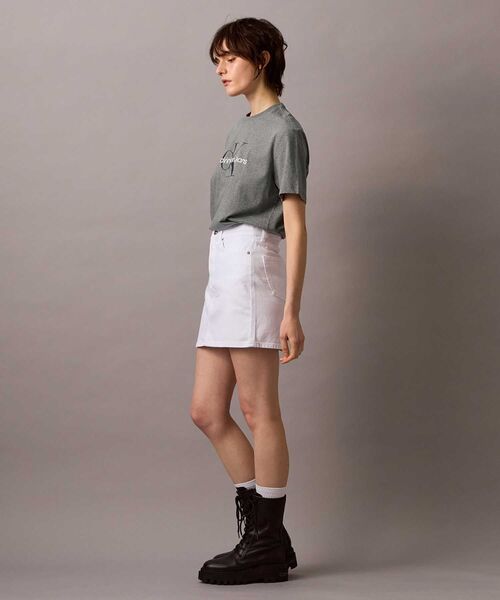 【 】★CK JEANS デニムミニスカート★送料無料★ Calvin Klein スカート デニムミニスカート : ZOZOTOWN Yahoo!店