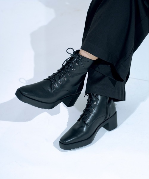 ダブルアールエル レースアップブーツ 黒 RRL Ralph Lauren（ダブルアールエル） RRL ブーツ ワークブーツ