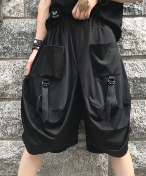 Sally Lunn カーゴパンツ サルエルポケットハーフパンツ レディース