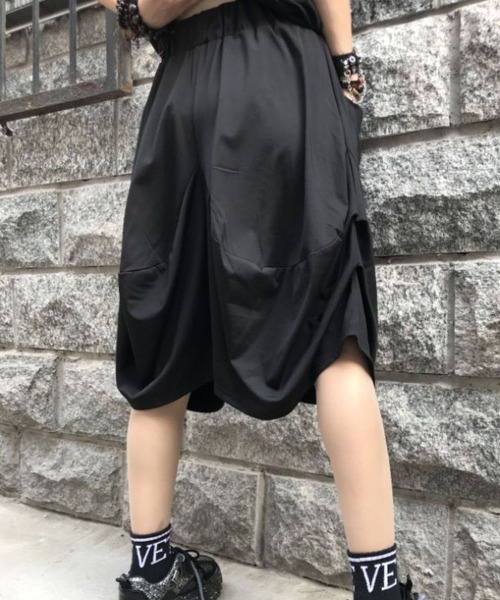 Sally Lunn カーゴパンツ サルエルポケットハーフパンツ レディース