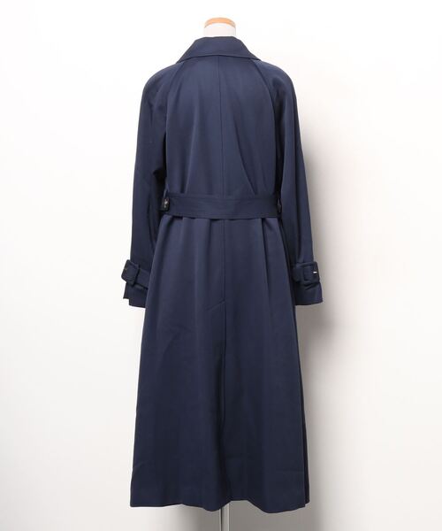 「The Virgnia」 トレンチコート FREE ネイビー レディース_画像2