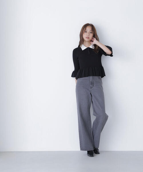 NATURAL BEAUTY BASIC ジーンズ デニム デニムパンツ 「Oggi12月号掲載