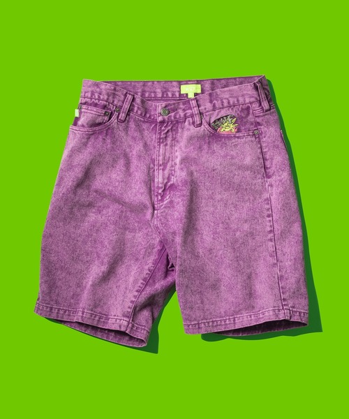 huf ハーフデニム CLASSIC H DOUBLE KNEE DENIM SHORT / HUF ショーツ 半ズボン