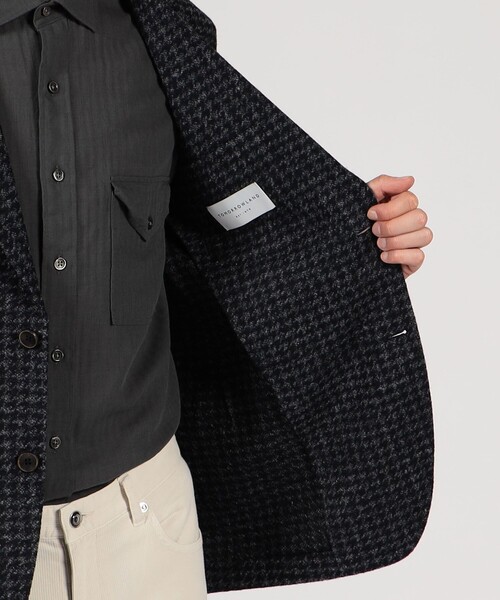 TOMORROWLAND（トゥモローランド） テーラードジャケット 44 ブラック