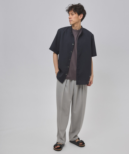 EDIFICE（エディフィス） シャツ 接触冷感＆吸水速乾” EVALET メッシュ