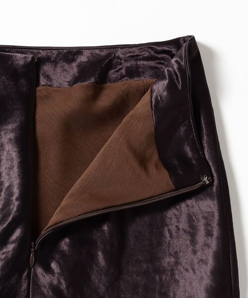 新品未使用　BEAMS Demi_Luxe タイトスカート　サテン Demi-Luxe BEAMS（デミルクス ビームス） スカート BEAMS SALON