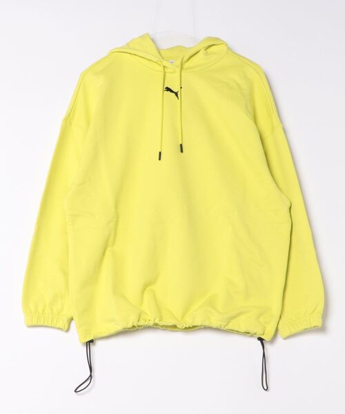 「PUMA」 プルオーバーパーカー SMALL ターコイズブルー レディース