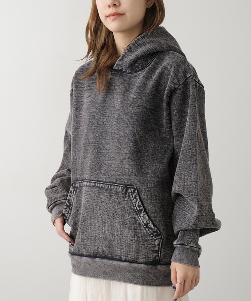 ハーロウアパレル　パーカー【美品】 HARLAUT ハーロウ SKI CLUB HOODIE フーディー パーカー