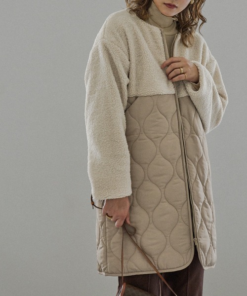 「Fashion Letter」 コート M カーキ レディース_画像5