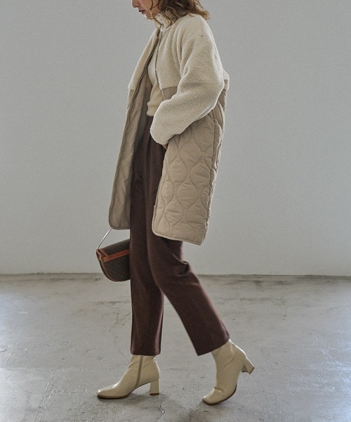 「Fashion Letter」 コート M カーキ レディース_画像6