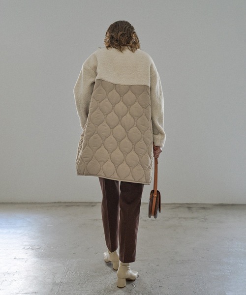 「Fashion Letter」 コート M カーキ レディース_画像7