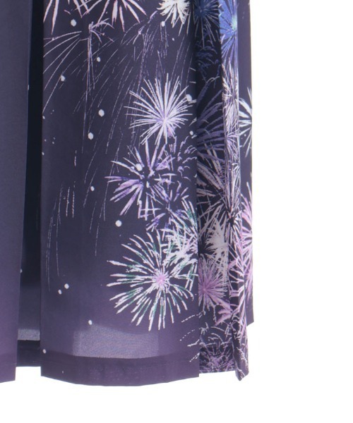 新品　未使用　未開封　axes femme 花火柄タックスカート　花火　スカート 花火柄タックスカート | axes femme | axes femme online shop