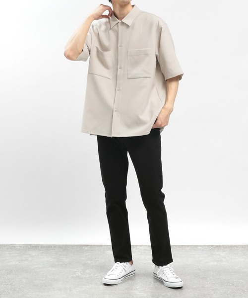 「GLOBAL WORK Smile Seed Store」 スキニーデニムパンツ LARGE ネイビー メンズ_画像7
