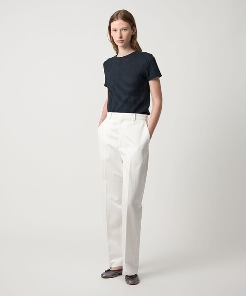 tシャツ 「Steven Alan」ウェイビー ジャージー ショートスリーブ Tシャツ レディース Steven Alan＞ウェイビー ジャージー ショートスリーブ Tシャツ