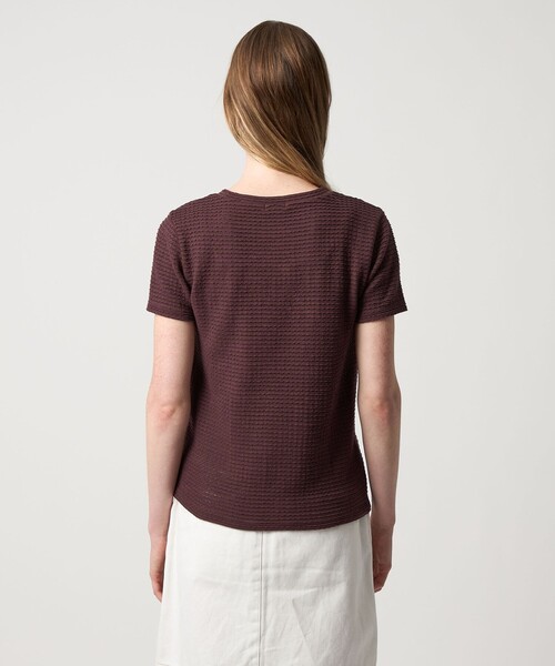 tシャツ 「Steven Alan」ウェイビー ジャージー ショートスリーブ Tシャツ レディース STEVEN ALAN tシャツ 「Steven Alan」ウェイビー ジャージー