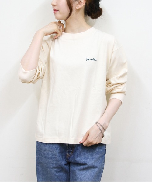 Gymphlex ジムフレックス クルーネックラグラン GYMPHLEX（ジムフレックス） tシャツ クルーネックプルオーバー CREW