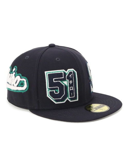 NEWERA ニューエラ MLB フロリダマーリンズ イチロー キャップ 帽子 NEW ERA キャップ 帽子 ニューエラキャップ 59FIFTY イチロー