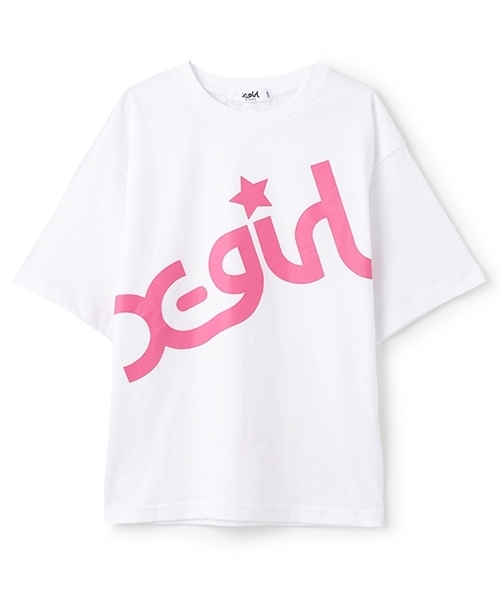 X-girl Stages（エックスガールステージス） tシャツ 「TBSドラマ