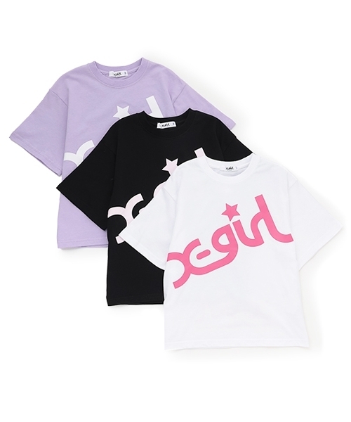 X-girl Stages（エックスガールステージス） tシャツ 「TBSドラマ
