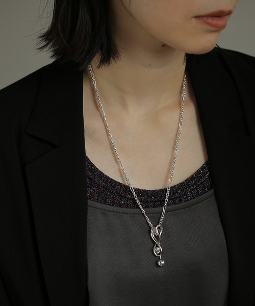 Soierie（ソワリー） ネックレス 「Soierie/ソワリー」Tribal barell