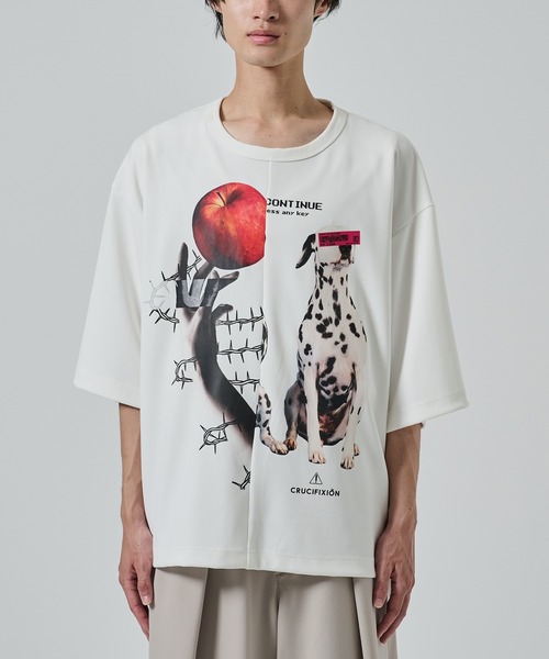 SHAREEF（シャリーフ） tシャツ 「SHAREEF」APPLE×DOG TEE メンズ