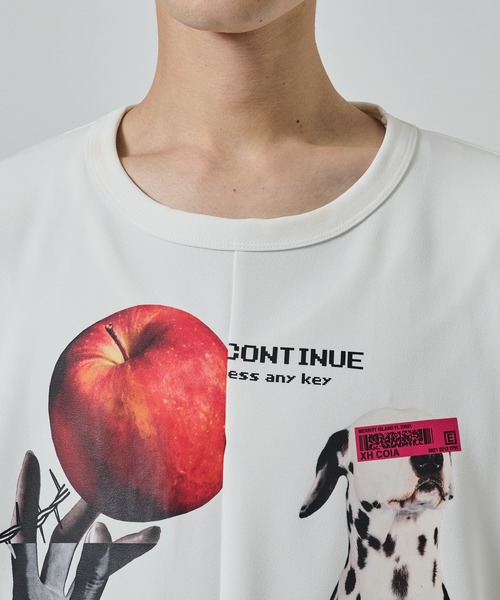 SHAREEF（シャリーフ） tシャツ 「SHAREEF」APPLE×DOG TEE メンズ