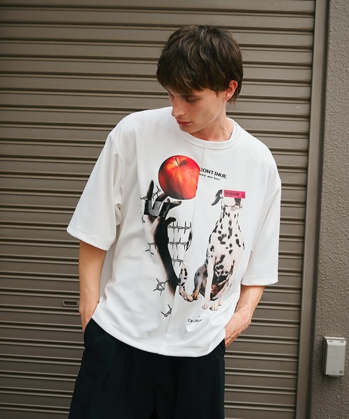 SHAREEF（シャリーフ） tシャツ 「SHAREEF」APPLE×DOG TEE メンズ