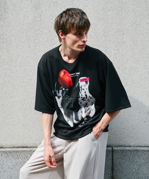 SHAREEF（シャリーフ） tシャツ 「SHAREEF」APPLE×DOG TEE メンズ