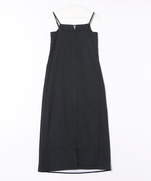 Knuth Marf flower print satin dress ブラック flower print satin dress/black | KNUTH MARF