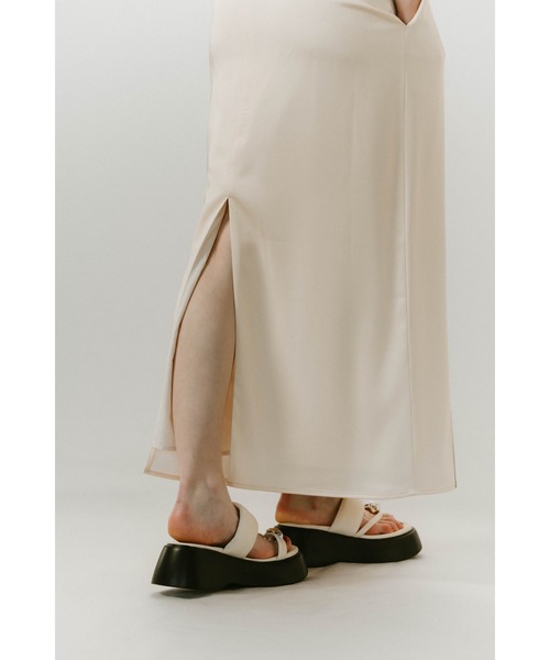 Knuth Marf ワンピース flower print satin dress : ZOZOTOWN