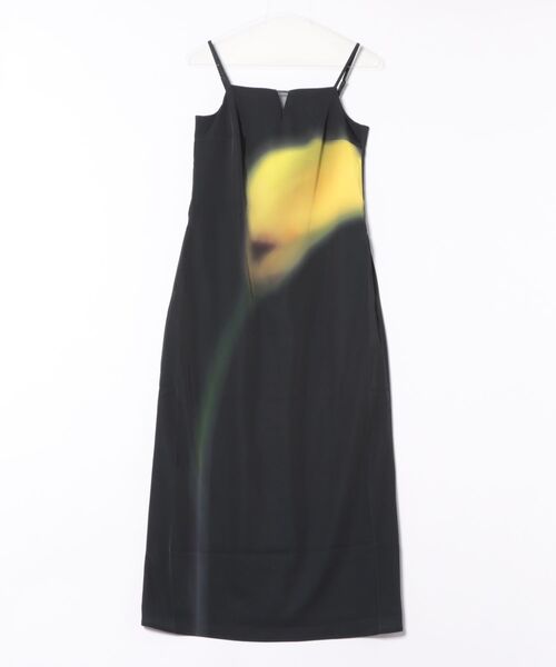 ワンピース Knuth Marf flower print satin dress Cassette Chart｜Knuth Marf/flower print satin dress サテン