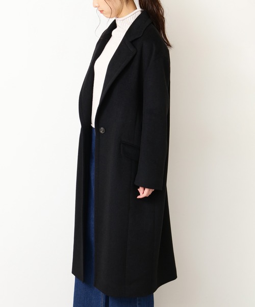 「FREE'S MART」 チェスターコート SMALL ブラック レディース_画像8