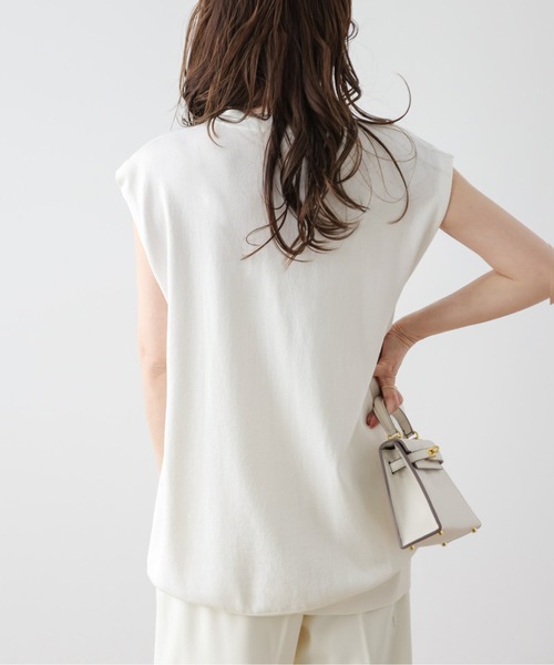 「La-gemme」 ニットベスト フリー ブラック レディース_画像3