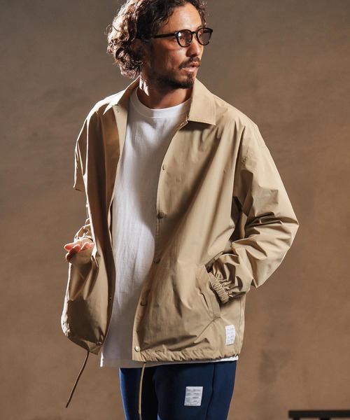 wjk reluxe ブルゾン アウター mj10964-matte texture coach jacket