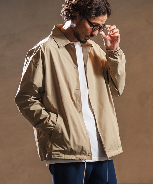 wjk reluxe ブルゾン アウター mj10964-matte texture coach jacket