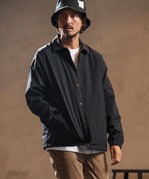 たっけ コーチジャケット wjk reluxe ブルゾン アウター mj10964-matte texture coach jacket