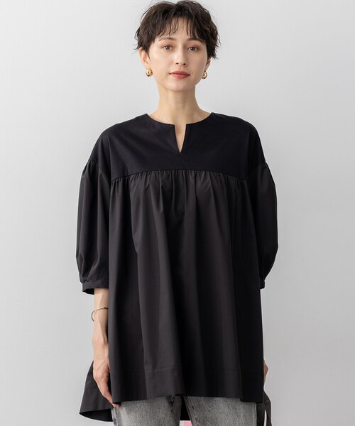 23区（ニジュウサンク） tシャツ 「洗える」シルキータフタコンビ