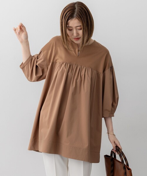 23区（ニジュウサンク） tシャツ 「洗える」シルキータフタコンビ