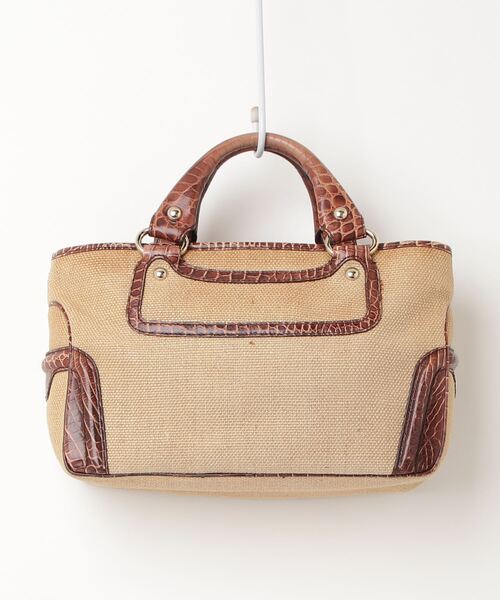 バッグ CELINE C MACADAM LEATHER BOOGIE HAND BAG CELINE C MACADAM LEATHER BOOGIE HAND BAG バッグ CELINE C MACADAM