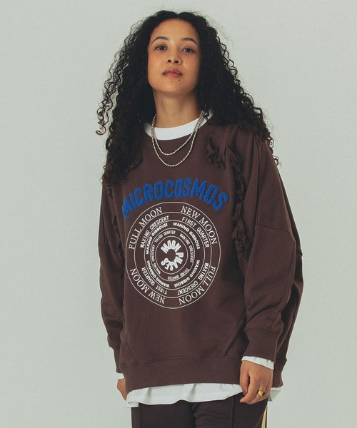 ローズバッド（ROSE BUD）/(GENE HEAVENS)GENE HEAVENS x SKEVE LOGO SWEAT ROSE BUD（ローズバッド） トレーナー スウェット (GENE HEAVENS