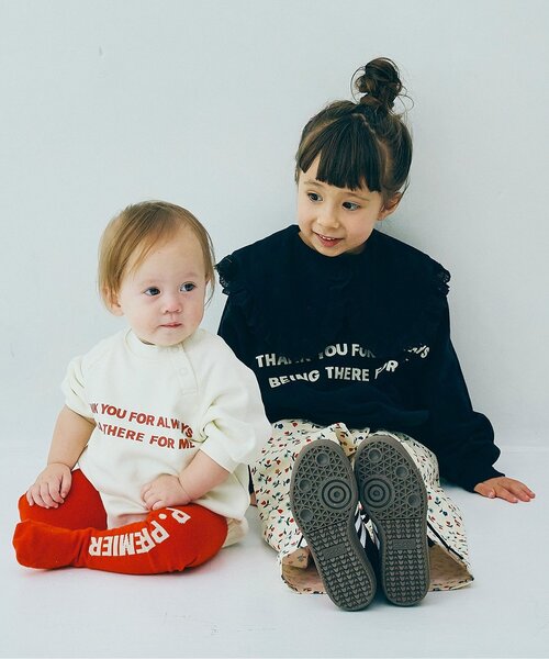 tシャツ 「ジュニア対応」レーストリムフリル衿カットソートップス キッズ 子供服 女の子 | p.premier | 06