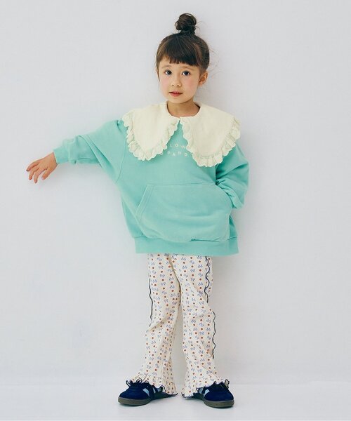 tシャツ 「ジュニア対応」レーストリムフリル衿カットソートップス キッズ 子供服 女の子 | p.premier | 12